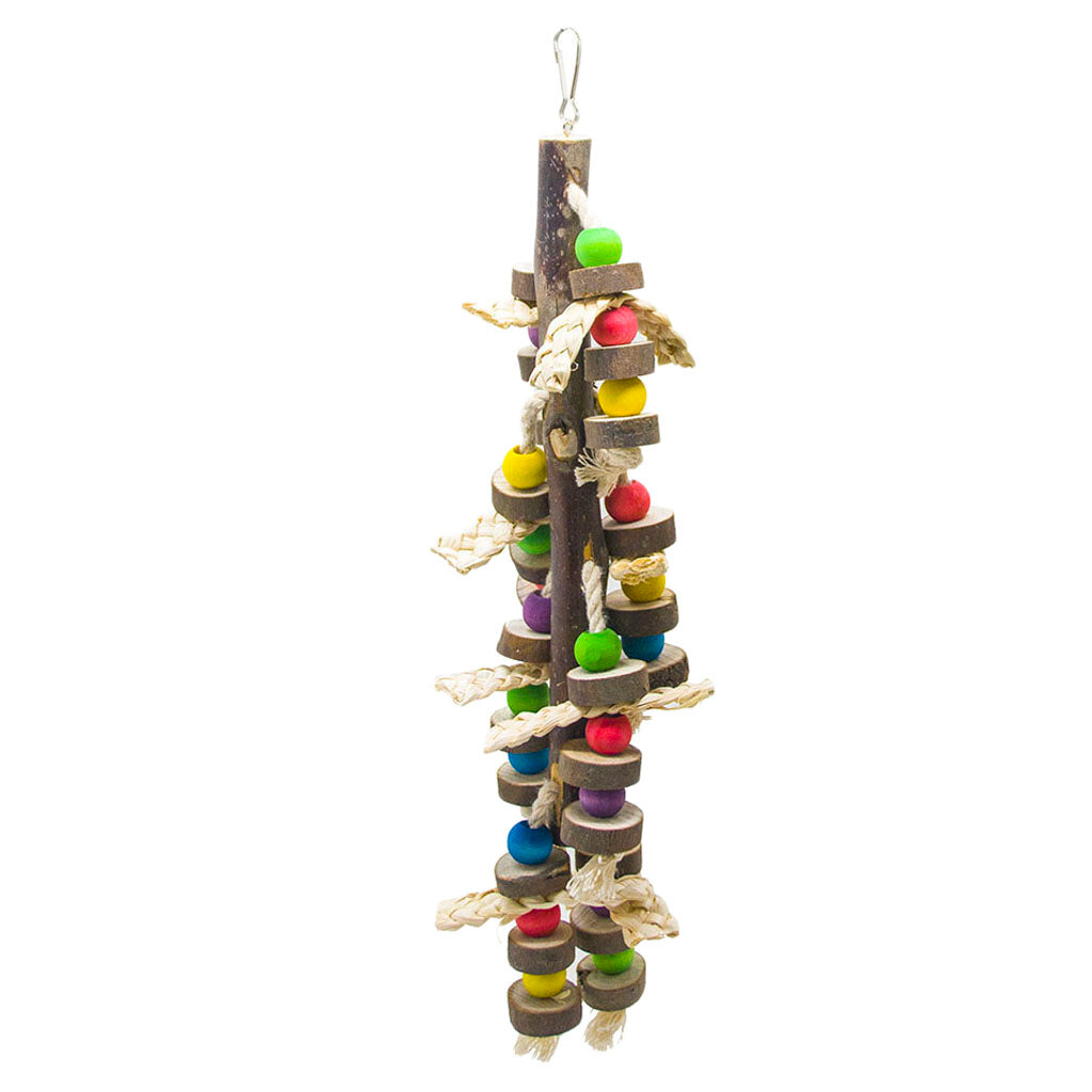 Bird Bite Chew Toy Parrot Cage Hanging Toys For Parakeets Cockatiels Conures