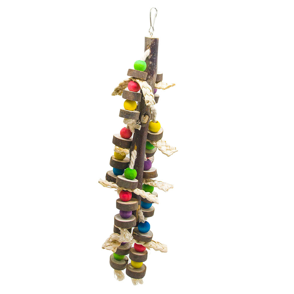 Bird Bite Chew Toy Parrot Cage Hanging Toys For Parakeets Cockatiels Conures