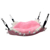 Small Animals Warm Hammock Hamster Sleep Bed For Small Pet Pink-L