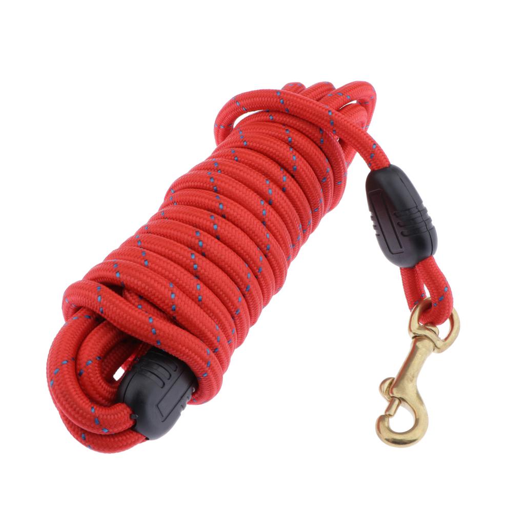 Pet Dog Traction Rope Dog Training Leash for Small to Large Dogs  Red