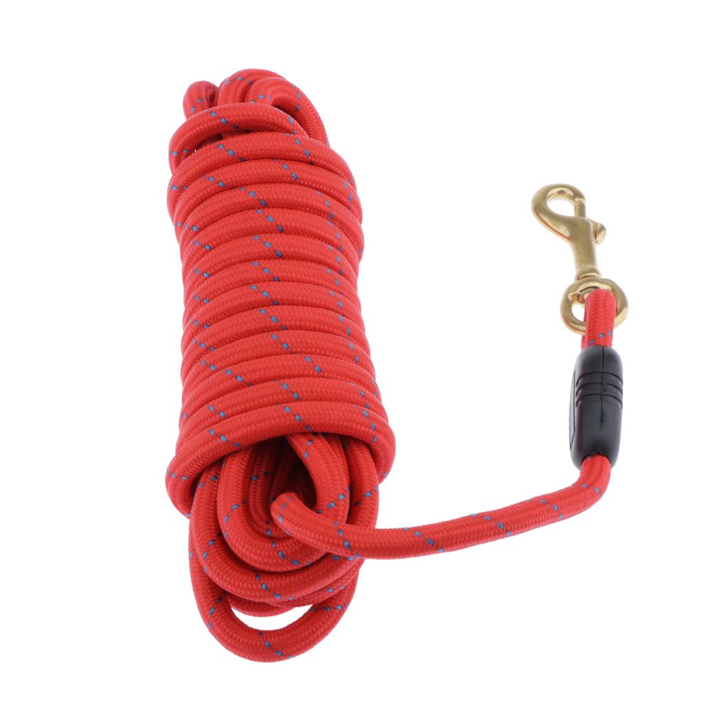 Pet Dog Traction Rope Dog Training Leash for Small to Large Dogs  Red