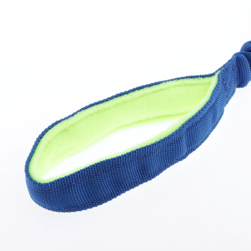 Pet Foam Ball on a Rope Toy Dog Teeth Cleaning Toy for Pet Tranining Blue