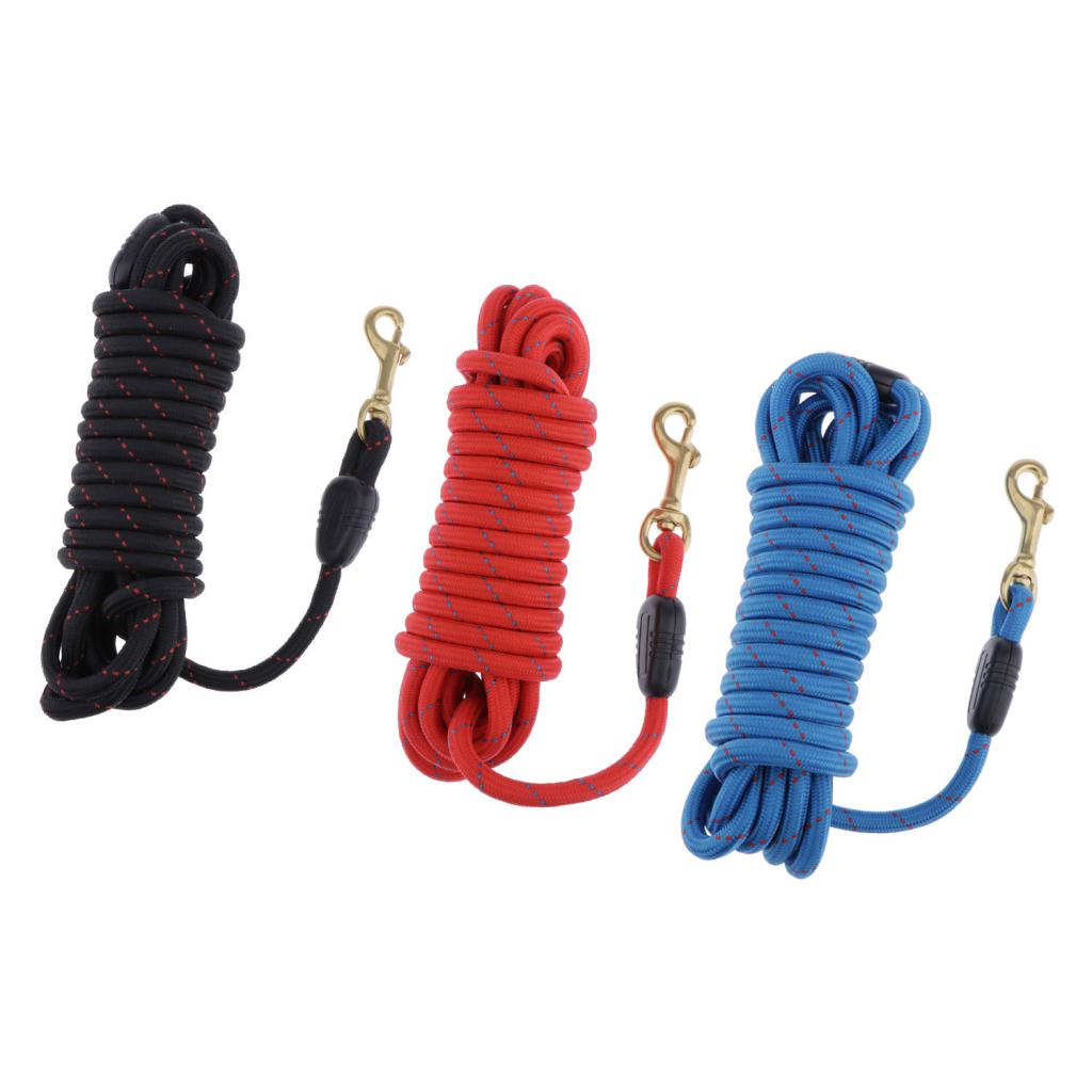 Pet Dog Traction Rope Dog Training Leash for Small to Large Dogs  Blue