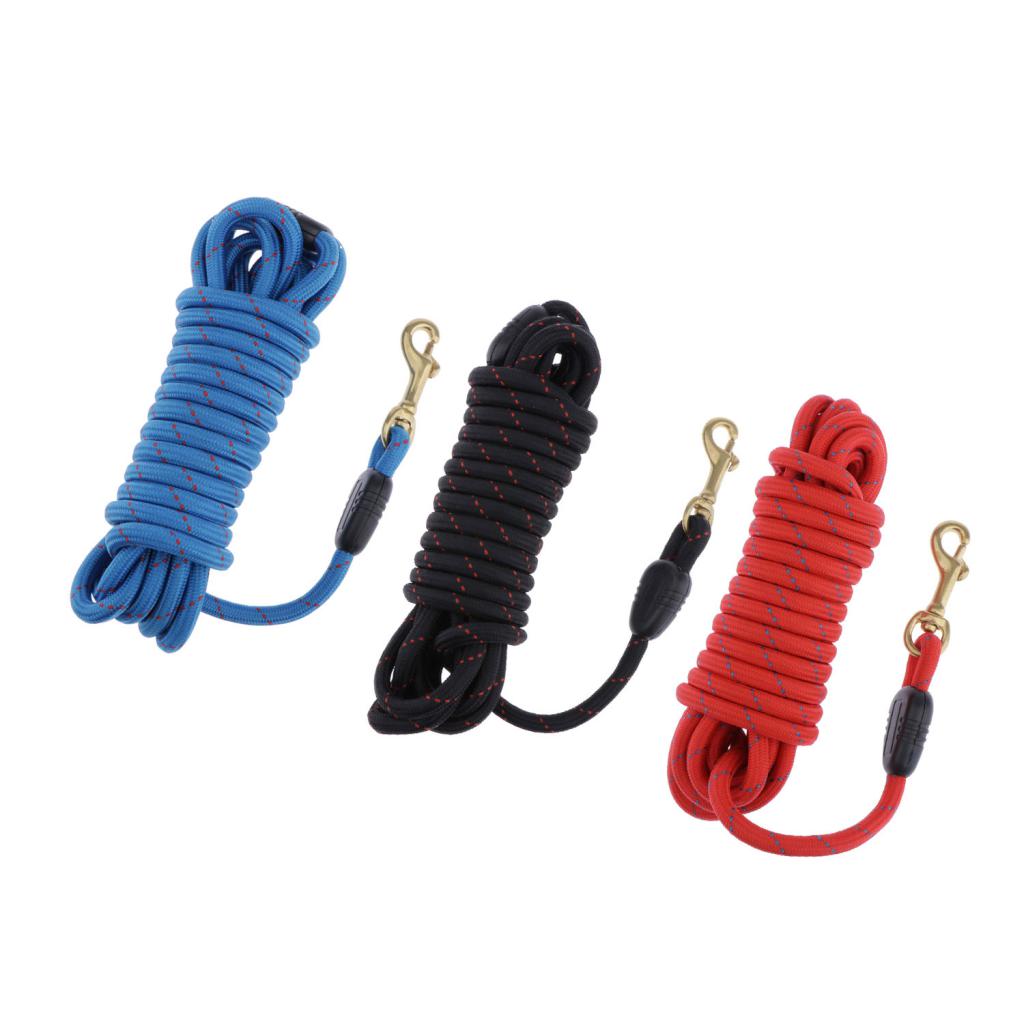 Pet Dog Traction Rope Dog Training Leash for Small to Large Dogs  Blue