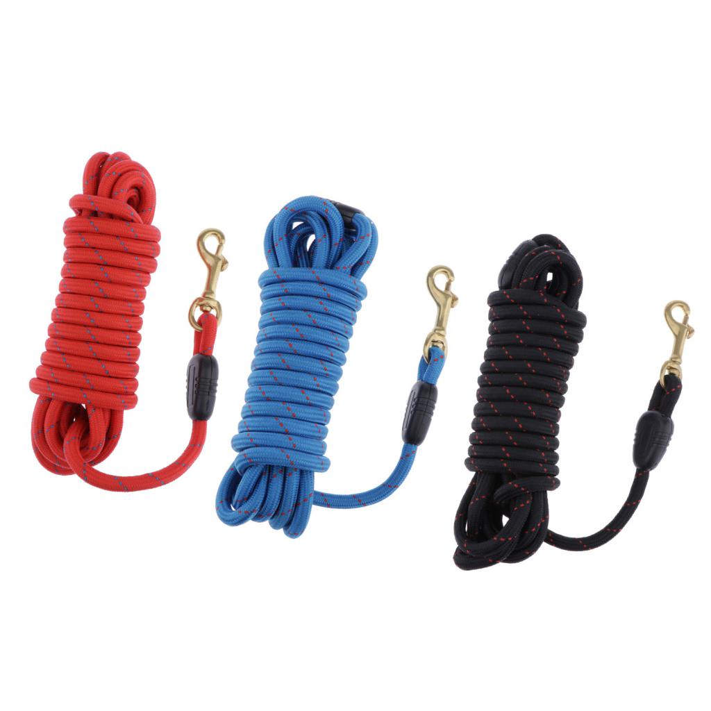 Pet Dog Traction Rope Dog Training Leash for Small to Large Dogs  Blue