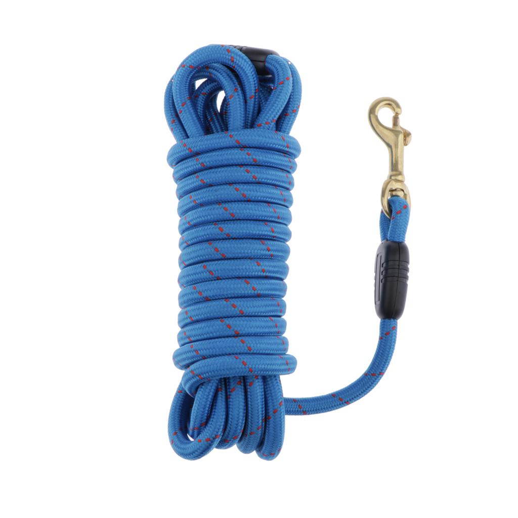 Pet Dog Traction Rope Dog Training Leash for Small to Large Dogs  Blue