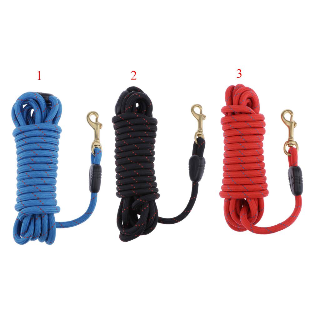 Pet Dog Traction Rope Dog Training Leash for Small to Large Dogs  Blue