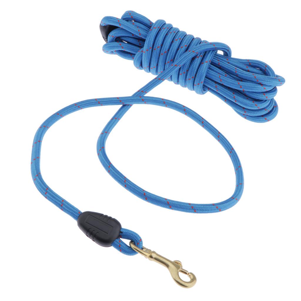 Pet Dog Traction Rope Dog Training Leash for Small to Large Dogs  Blue