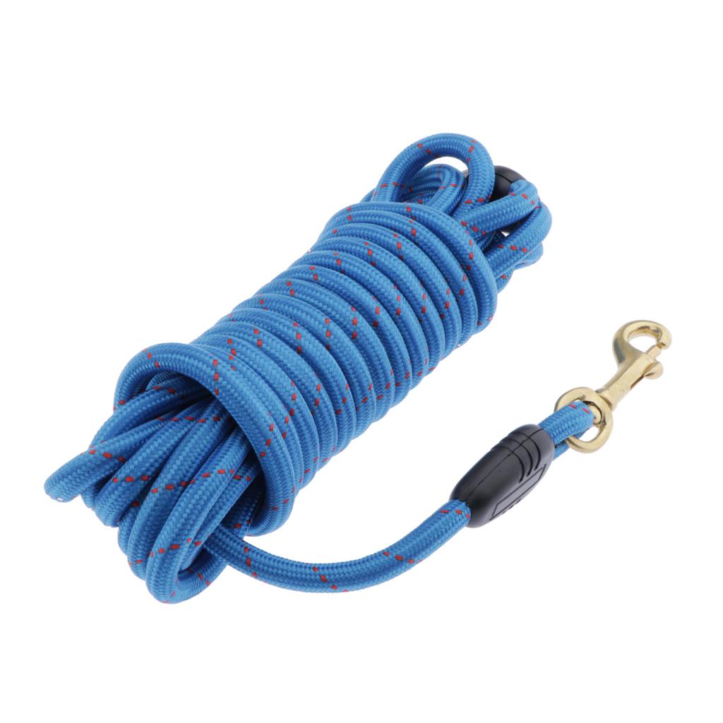 Pet Dog Traction Rope Dog Training Leash for Small to Large Dogs  Blue