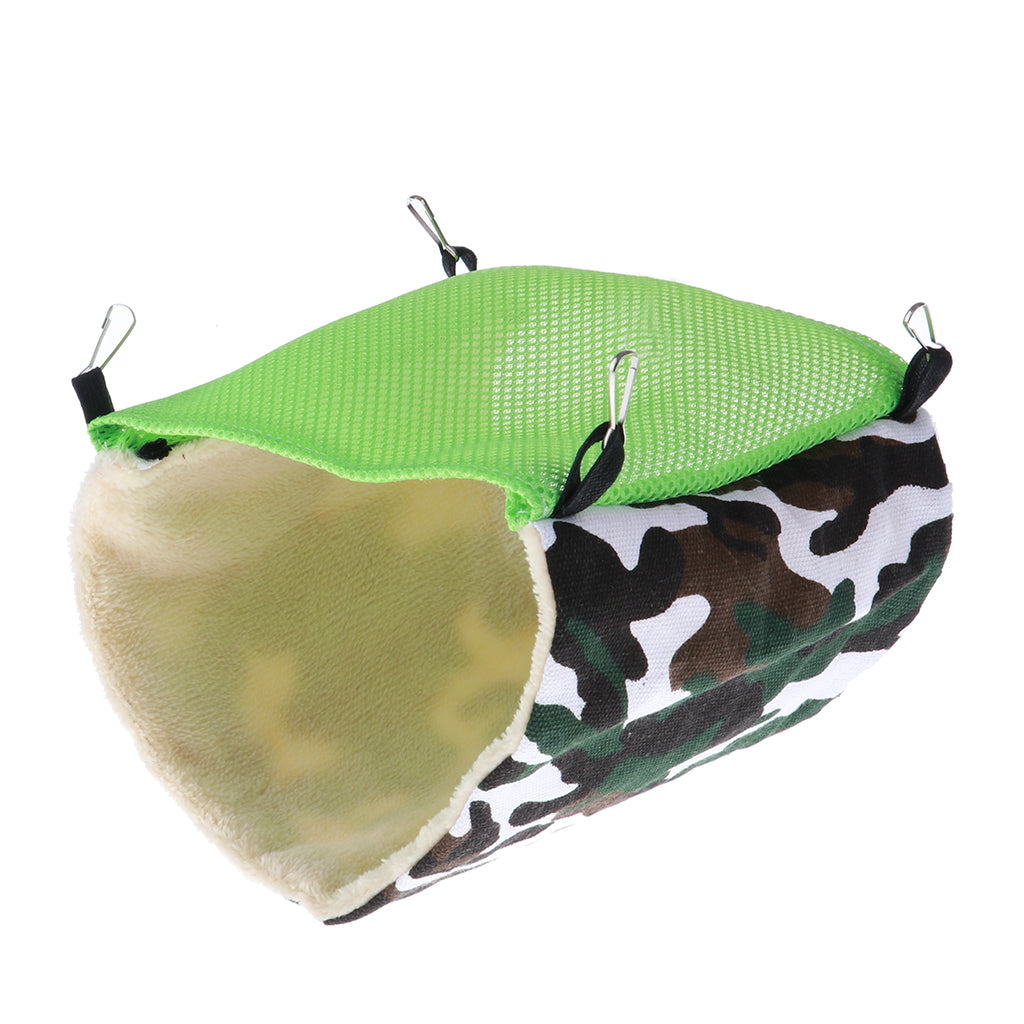 Small Animals Hammock Sleeping Bed Nest for Small Pet Squirrel Mice  Green