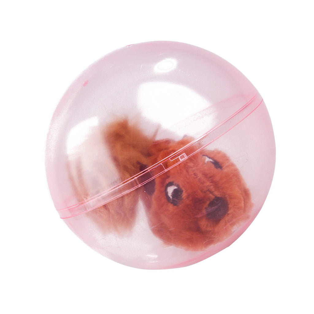 Built-in Plush Toy Dog Cat Automatic Interactive Rolling Ball Toys squirrel