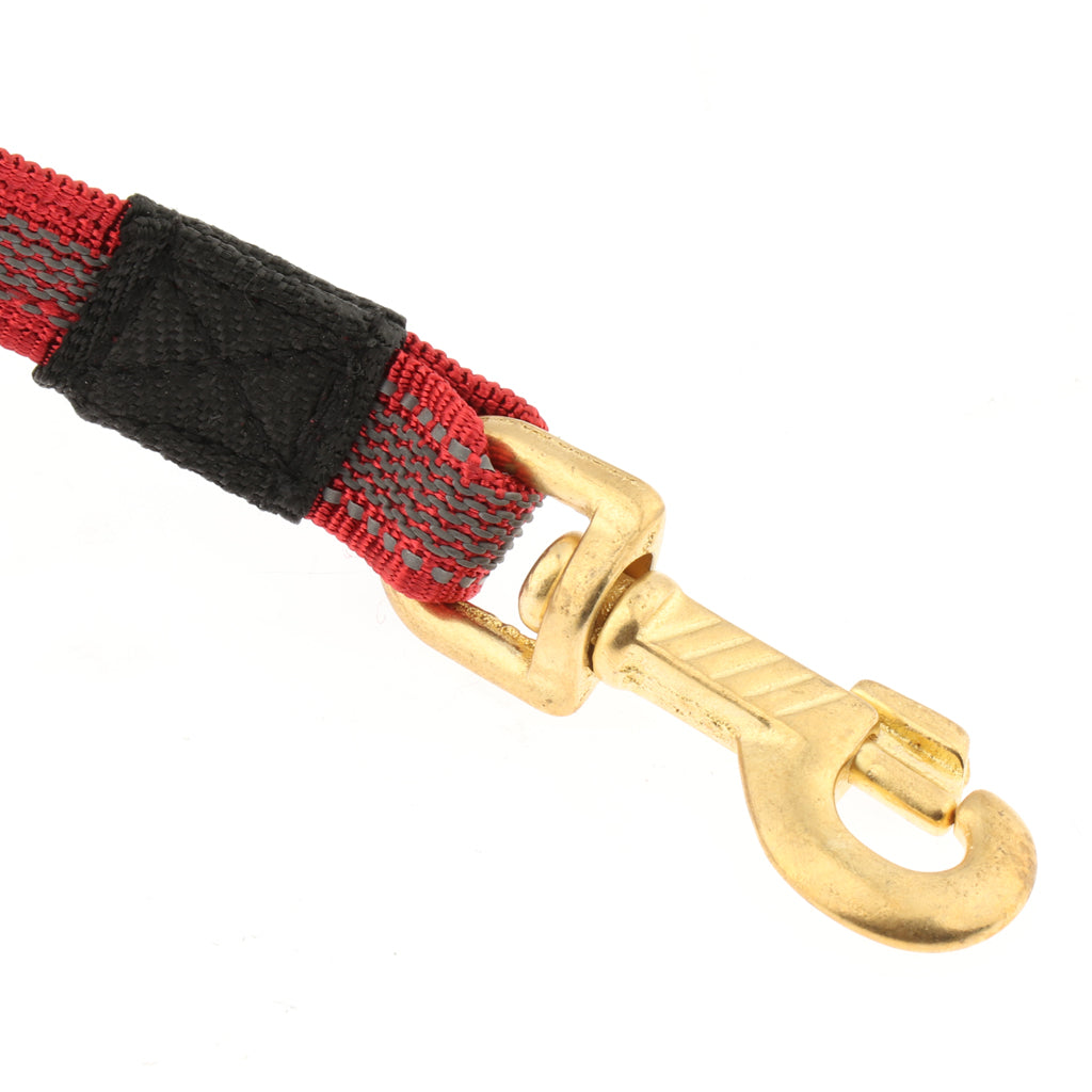 Dog Leash Rope Pet Anti-slip Reflective Traction Walking Rope Red-200x2cm