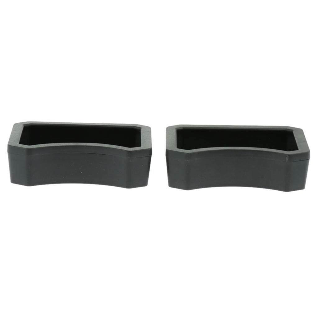 2Pcs Reptile Feeder Plastic Reptile Lizard Food Bowl Worm Dish NW-25-Black