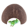 Natural Coconut Reptile Hideouts Lizard Spider and Aquarium Fish Hide Cave