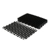 5 Pcs Aquarium Bottom Isolation Board - Fish Tank Undergravel Filter Plate Black