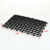 5 Pcs Aquarium Bottom Isolation Board - Fish Tank Undergravel Filter Plate Black