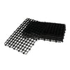 5 Pcs Aquarium Bottom Isolation Board - Fish Tank Undergravel Filter Plate Black