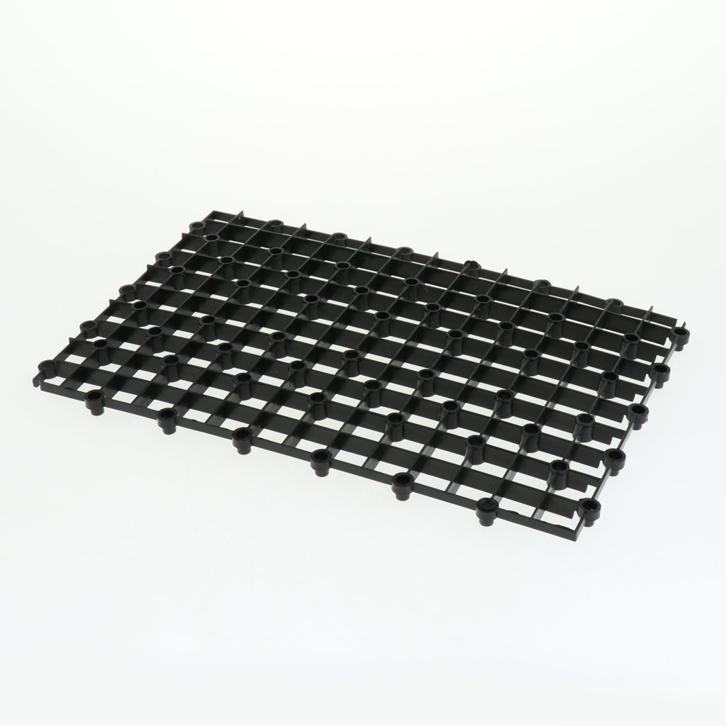 5 Pcs Aquarium Bottom Isolation Board - Fish Tank Undergravel Filter Plate Black