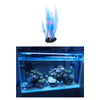 Fake Artificial Grass Underwater Ornament Fish Tank Plastic Decor Blue