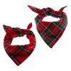 Classic Plaid Dog Bandana - Your Dog Will Love These Very Much Red Green Plaid