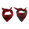 Classic Plaid Dog Bandana - Your Dog Will Love These Very Much Red Green Plaid