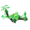 Aquarium Reptile Terrarium Deadwood Green Leaf Landscape Decoration