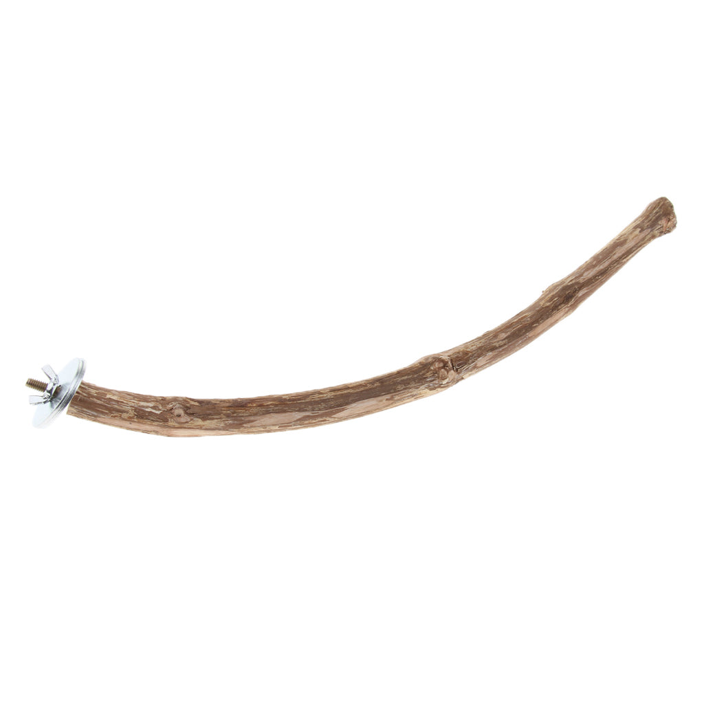 Pet Bird Natural Wild Wood Branch Perches for Climbing and Playing Thin