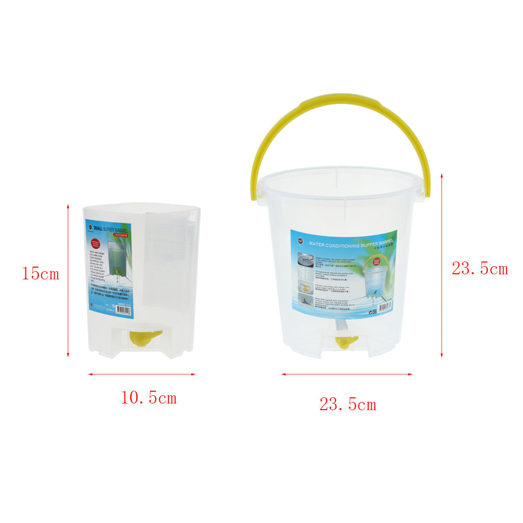 Water Changing Aquarium Fish Tank Water Drip Buffer Bucket 1L