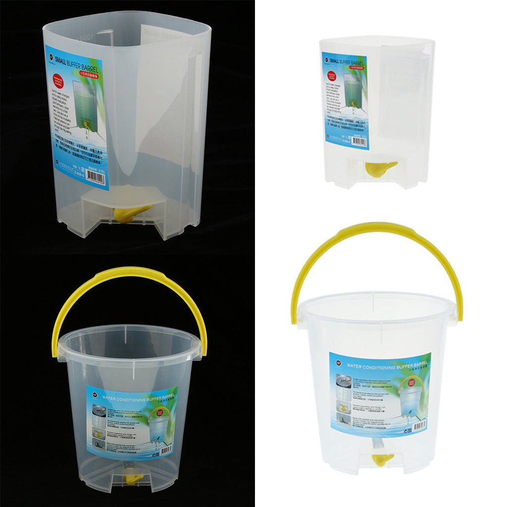 Water Changing Aquarium Fish Tank Water Drip Buffer Bucket 1L