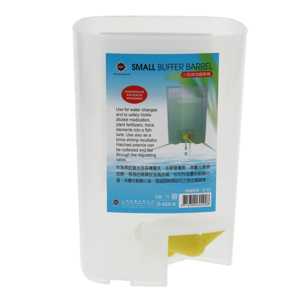 Water Changing Aquarium Fish Tank Water Drip Buffer Bucket 1L