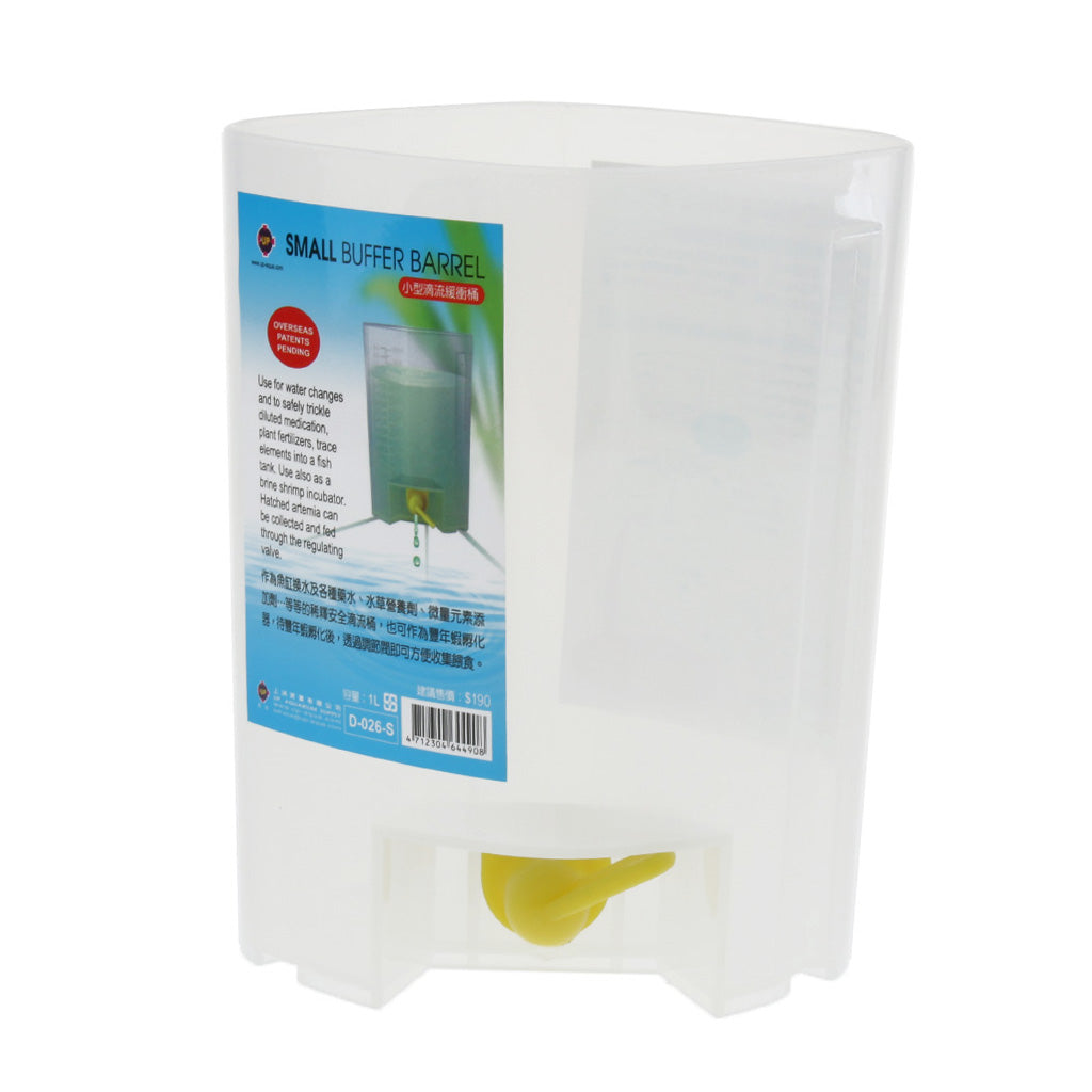 Water Changing Aquarium Fish Tank Water Drip Buffer Bucket 1L