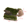 Resin Tree Bark Bends Reptile Terrarium Ornament Snake Lizard Hideouts