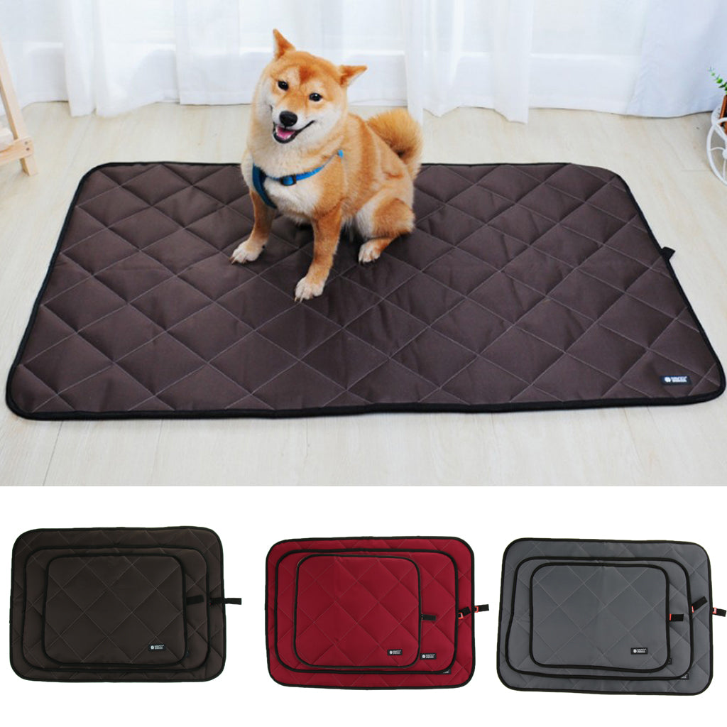 Waterproof Pet Dog Cat Car Mat Seat Cover Protector Mat Blanket S Coffee