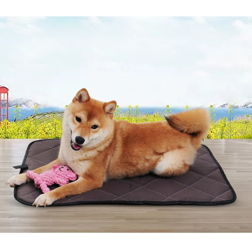 Waterproof Pet Dog Cat Car Mat Seat Cover Protector Mat Blanket S Coffee