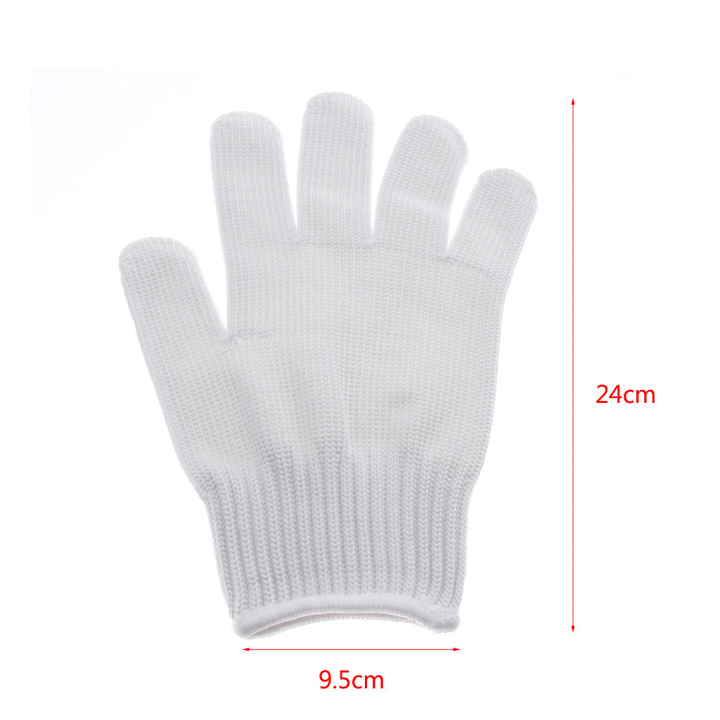 Bird Bite Resistant Gloves Pet Parrots Biting Prevention Tearing Wear Gloves White