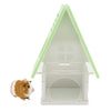 Beautiful House Loft Cage Exercise Toy for Hamster Mice Gerbil Mouse  Green