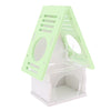 Beautiful House Loft Cage Exercise Toy for Hamster Mice Gerbil Mouse  Green