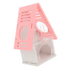 Beautiful House Loft Cage Exercise Toy for Hamster Mice Gerbil Mouse  Pink