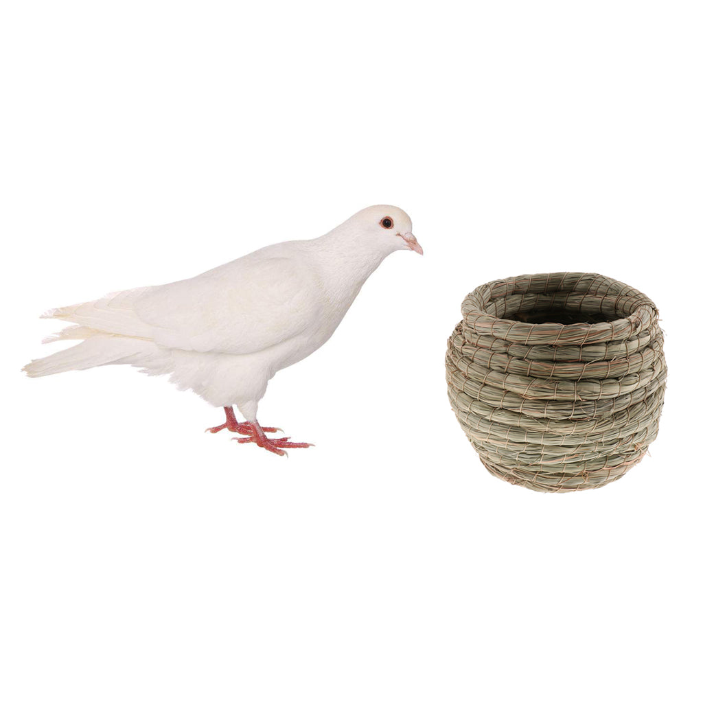 Artificial Weaving Bird Nest Handmade Straw Nest for Bird and Small Pet