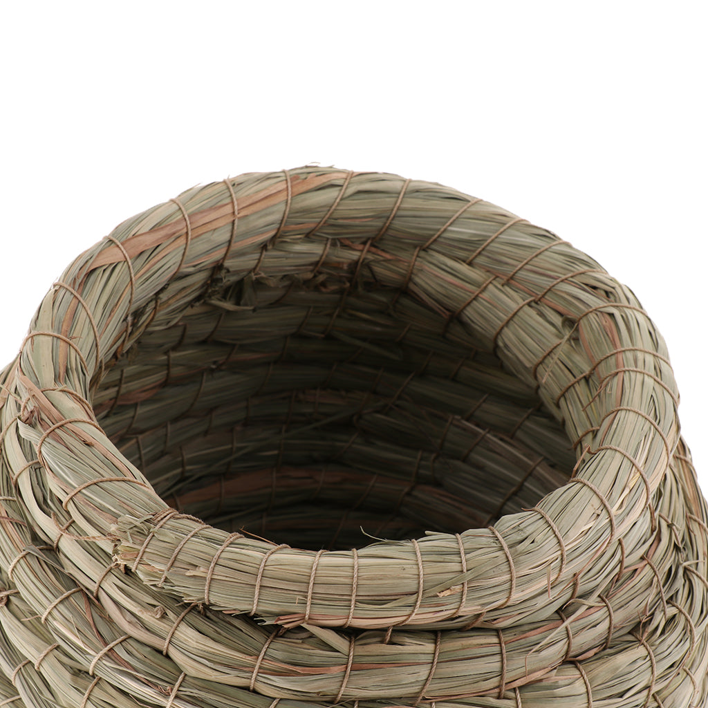 Artificial Weaving Bird Nest Handmade Straw Nest for Bird and Small Pet