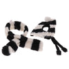 2PCS Pet Cat Dog Hat + Scarf Christmas Xmas Holiday Costume Apparel  Black S