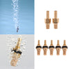 Fish Tank Aquarium Accessories Oxygenation Copper Bubble Stone Air Pump 4mm 5Pcs