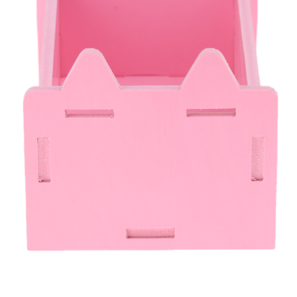 Hamster Corner Toilet Pet Potty Box Sauna Bathroom Bathtub Litter Tray Pink