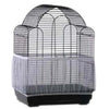 Bird Cage Net Cover Mesh Bird Seed Catcher Guard Net Cover Shell Skirt Trap Whte L