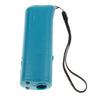 Ultrasonic LED Dog Repeller Trainer Dog Anti Bark Flashlight Type 2 Blue