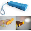 Ultrasonic LED Dog Repeller Trainer Dog Anti Bark Flashlight Type 2 Yellow