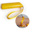 Ultrasonic LED Dog Repeller Trainer Dog Anti Bark Flashlight Type 2 Yellow