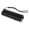 Ultrasonic LED Dog Repeller Trainer Dog Anti Bark Flashlight Type 2 Black