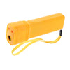 Ultrasonic LED Dog Repeller Trainer Dog Anti Bark Flashlight Type 1 Yellow