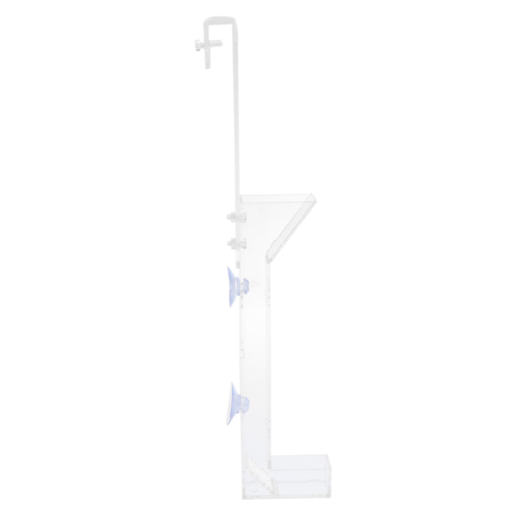 Aquarium Clear Acrylic Shrimp Feeding Tube & Food Dish Feeder Feeding Tool